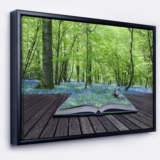 Designart - Open Book to Green Forest
